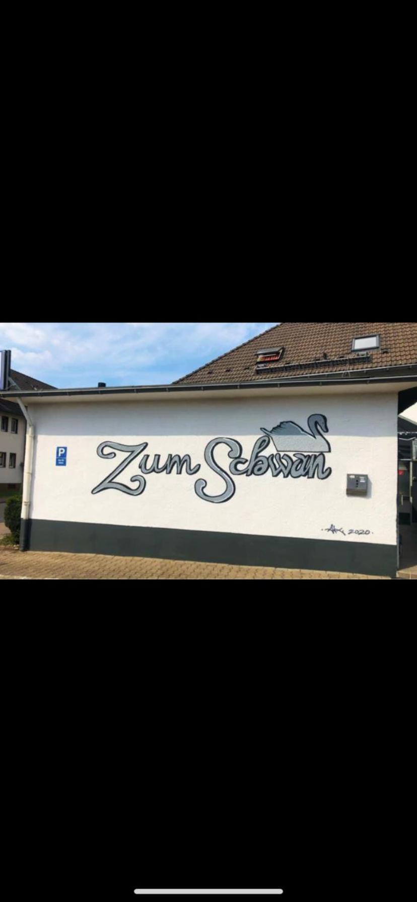 Zum Schwan Hotel Baumberg Exterior photo